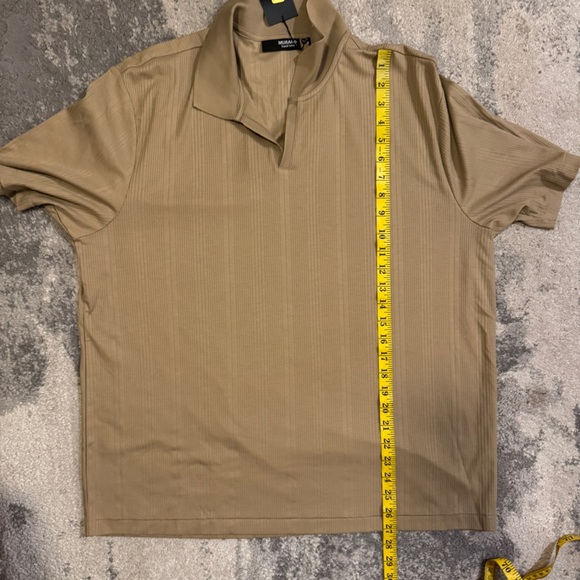 Men's Murano Tan Polo Shirt - Picture 6 of 6